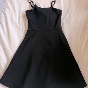 Frankie Shop black dress with bow in back M